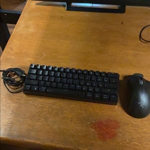 moto speed keyboard and mouse razor mouse